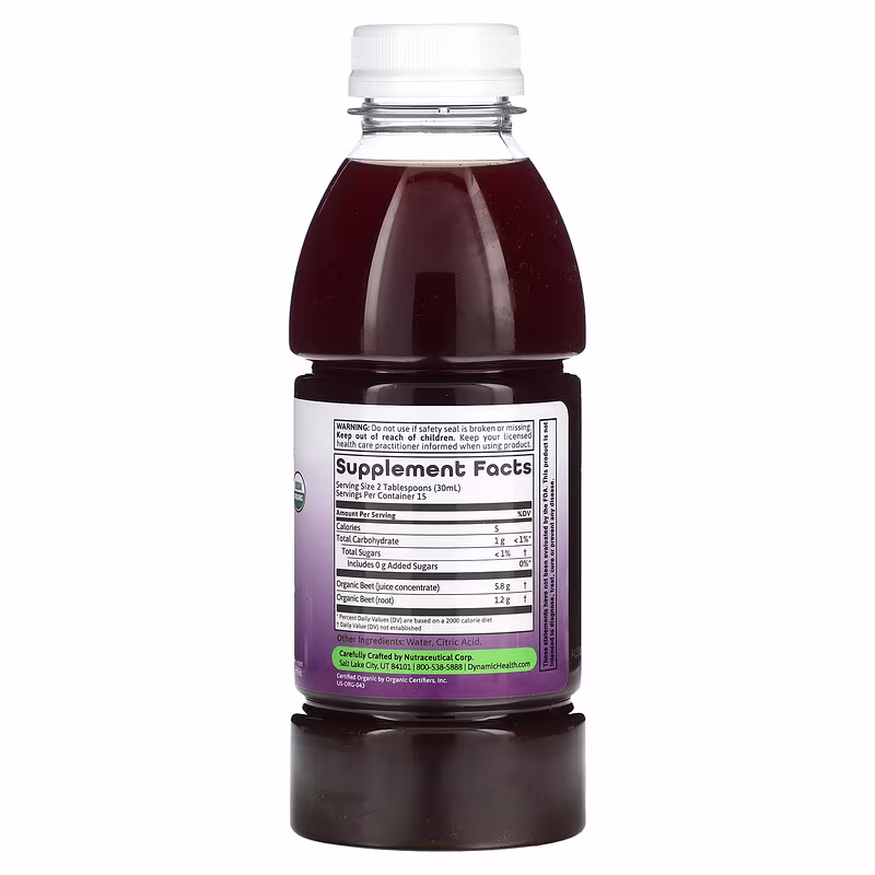Dynamic Health, Beetroot, 16 fl oz (473 ml) - Image 2