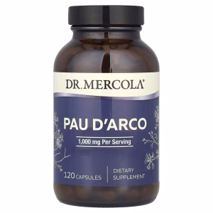 Dr. Mercola, Pau D'Arco, 120 Capsules (500 mg per Capsule)