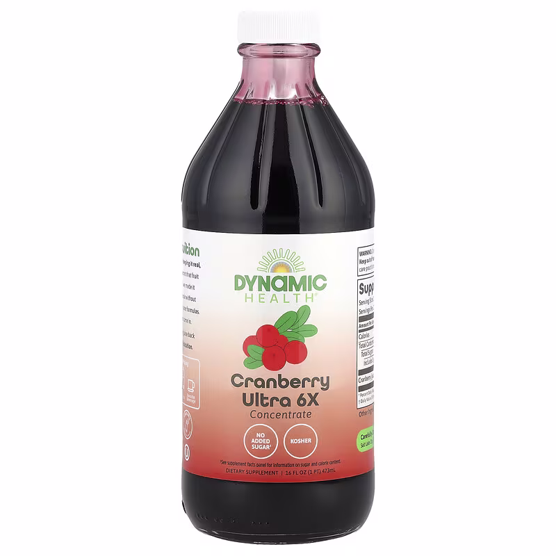 Dynamic Health, Cranberry Ultra 6X Concentrate , 16 fl oz (473 ml)