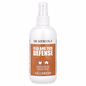 Dr. Mercola, Flea And Tick Defense, For Dogs and Cats, 8 fl oz (237 ml)