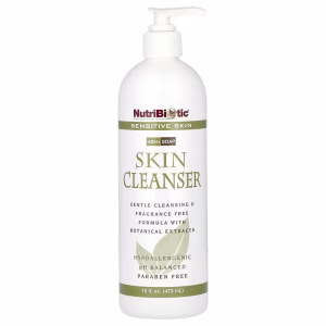 NutriBiotic, Skin Cleanser, Non-Soap, Fragrance Free, 16 fl oz (473 ml)