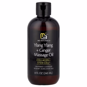 M3, Ylang Ylang + Ginger Massage Oil, 8 fl oz (240 ml)