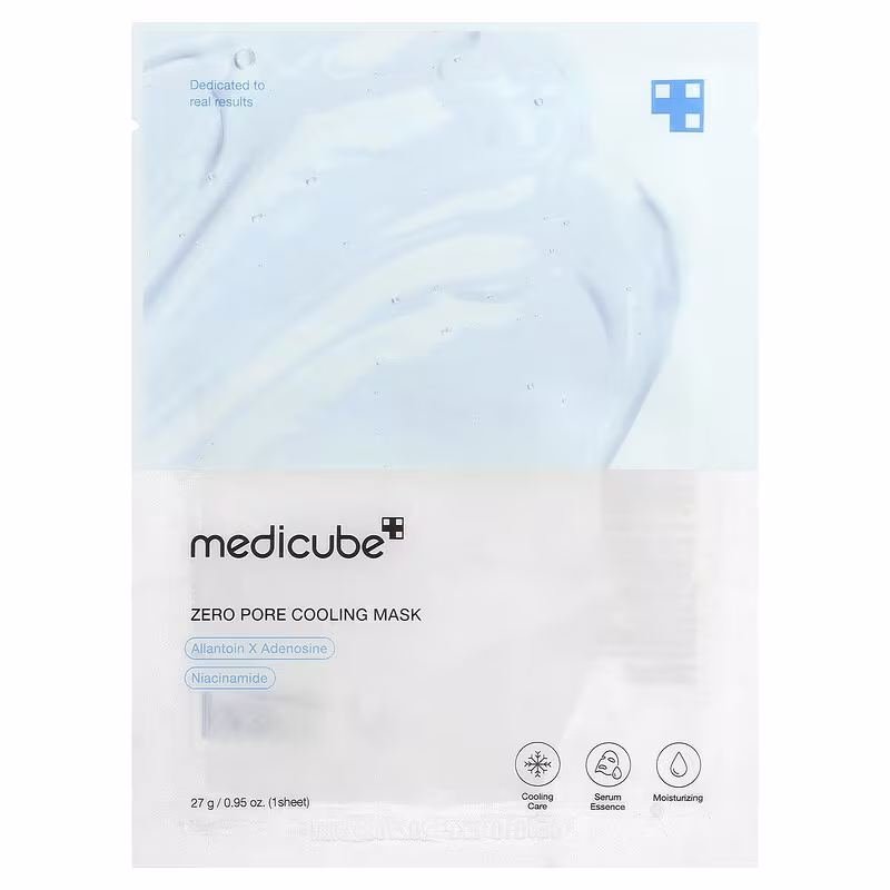 Medicube, Zero Pore Cooling Beauty Mask, 1 Sheet, 0.95 oz (27 g)