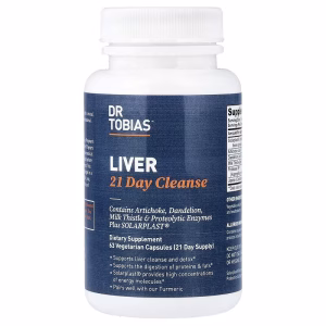 Dr. Tobias, Liver 21 Day Cleanse, 63 Vegetarian Capsules