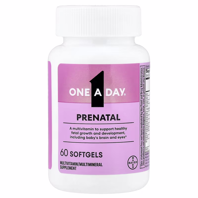 One-A-Day, Prenatal, 60 Softgels