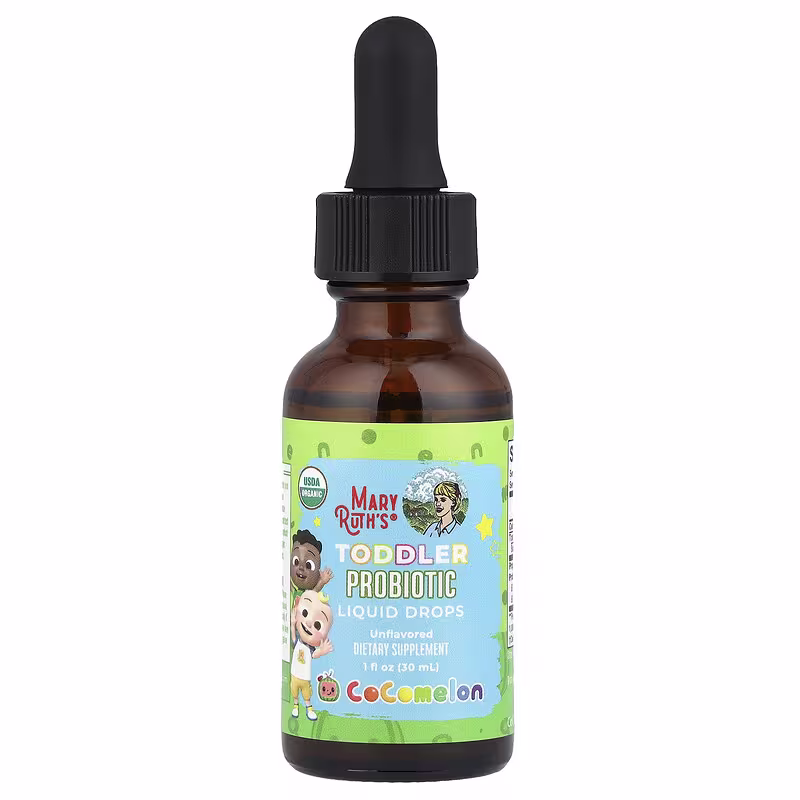 MaryRuth's, Toddler Probiotic Liquid Drops, Cocomelon™, For Ages 1-3 Years, Unflavored, 1 fl oz (30 ml) - Image 2