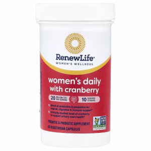 Renew Life, Women's Daily with Cranberry, 60 Vegetarian Capsules