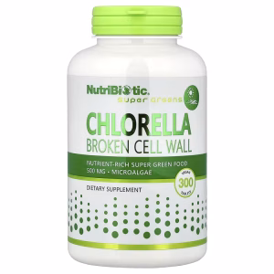 NutriBiotic, Chlorella, 300 Vegan Tablets (500 mg per Tablet)