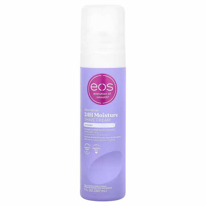 EOS, Shea Betterâ„¢, 24H Moisture Shave Cream, Lavender, 7 fl oz (207 ml)