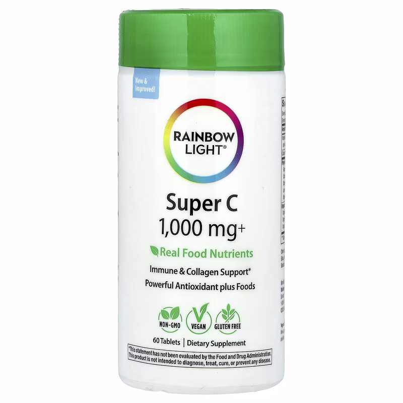 Rainbow Light, Super C, 60 Tablets