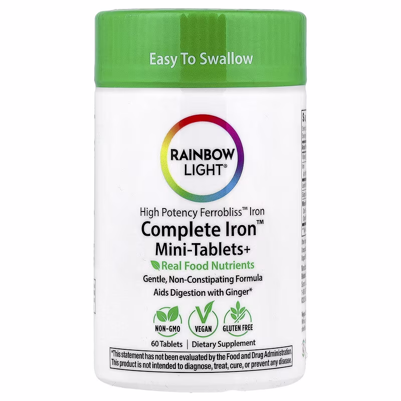 Rainbow Light, Complete Iron™ Mini-Tablets+, 60 Tablets