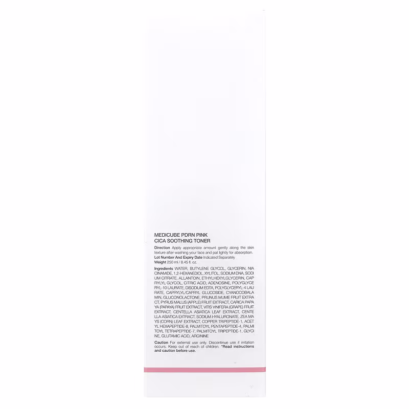 Medicube, PDRN Pink Cica Soothing Toner, 8.45 fl oz (250 ml) - Image 3