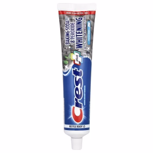 Crest, Plus, Fluoride Toothpaste, Baking Soda & Peroxide Whitening, Fresh Mint, 8.2 oz (232 g)