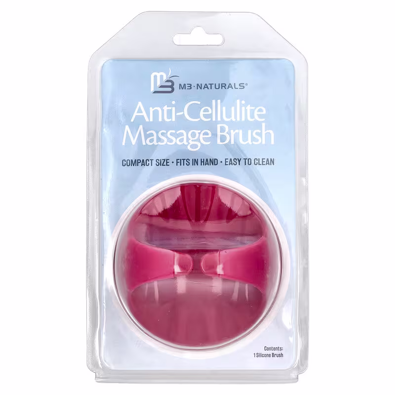 M3, Anti-Cellulite Massage Brush, 1 Silicone Brush