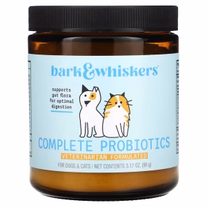 Dr. Mercola, Bark & Whiskers™, Complete Probiotics, For Cats & Dogs, 3.17 oz (90 g)