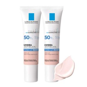 La Roche-Posay Sunburn Makeup Foundation, UV Idea, XL Protection Tone Up Rose, SPF 50+, PA+++, Pink, 1.0 fl oz (30 ml)