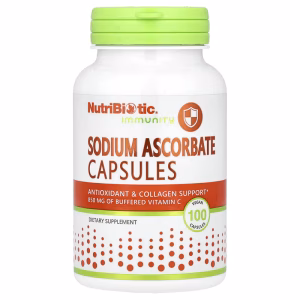 NutriBiotic, Immunity, Sodium Ascorbate, 100 Vegan Capsules