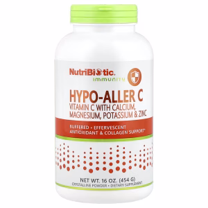 NutriBiotic, Immunity, Hypo-Aller C Vitamin C with Calcium, Magnesium, Potassium & Zinc, 16 oz (454 g)