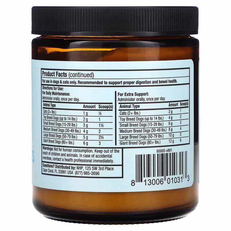 Dr. Mercola, Bark & Whiskers™, Complete Probiotics, For Cats & Dogs, 3.17 oz (90 g) - Image 2