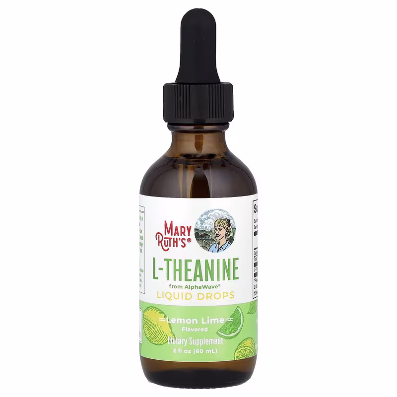 MaryRuth's, L-Theanine Liquid Drops, Lemon Lime, 2 fl oz (60 ml) - Image 3