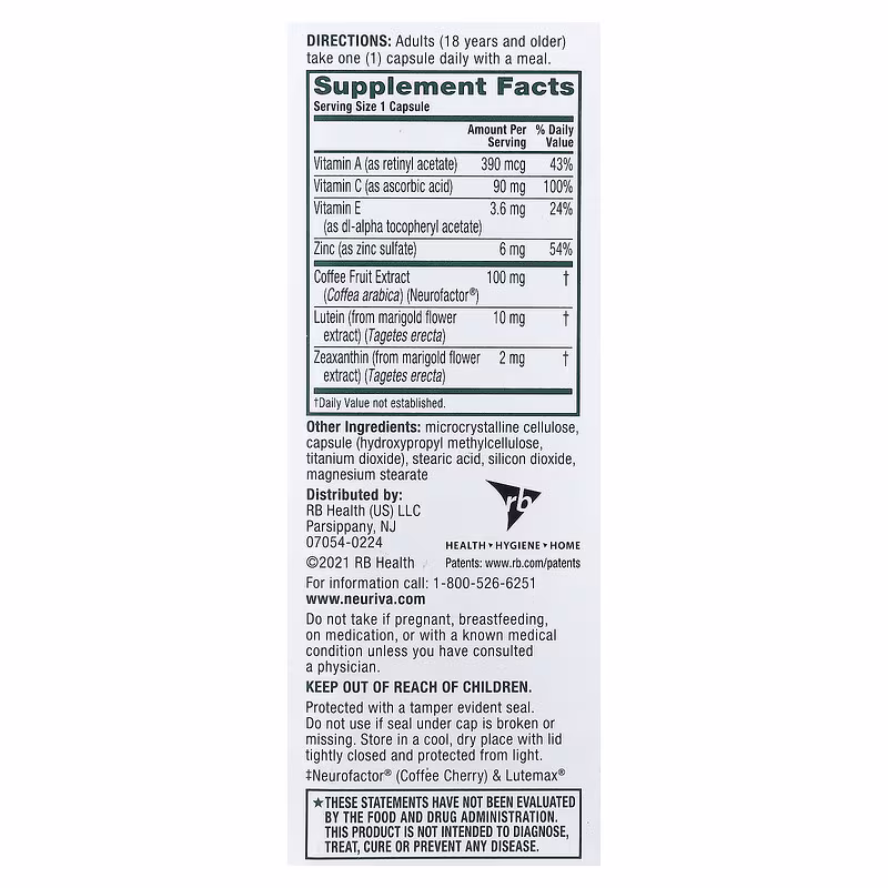 Schiff, Neuriva® Brain Performance, 30 Capsules - Image 3