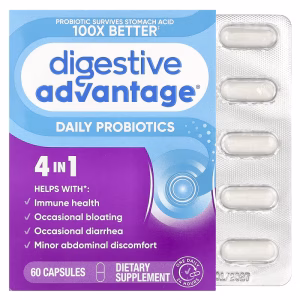 Schiff, Digestive Advantage®, Daily Probiotics, 60 Capsules
