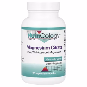 Nutricology, Magnesium Citrate, 170 mg, 90 Vegetarian Capsules