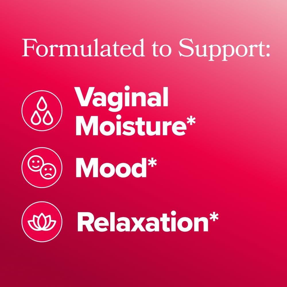 O Positiv URO Vaginal Moisture & Mood – Formulated to Support Vaginal Moisture, Mood & Relaxation – with KSM-66® Ashwagandha, Ginkgo Biloba, Mucuna pruriens, and GABA – 30 Servings - Image 2