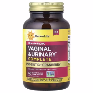 Renew Life, Ultimate Flora™, Vaginal & Urinary Complete, 60 Delayed Release Vegan Capsules