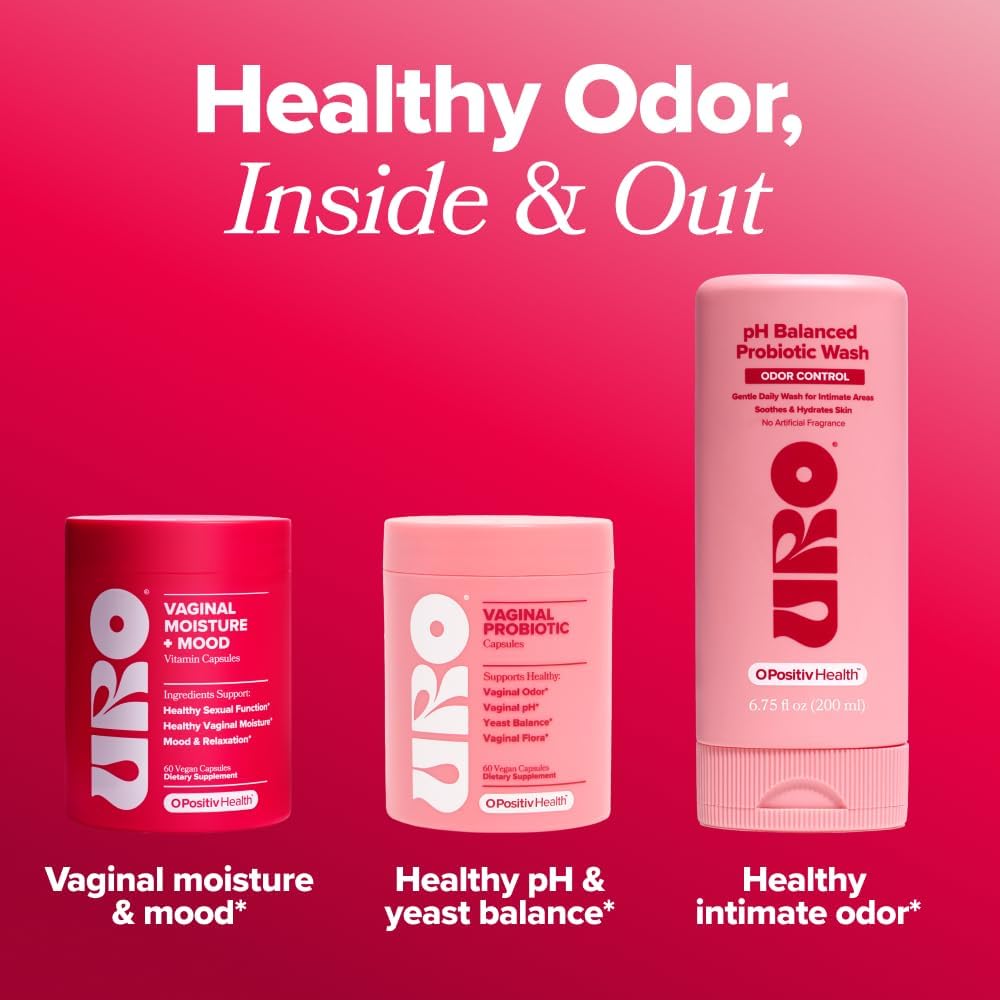 O Positiv URO Vaginal Moisture & Mood – Formulated to Support Vaginal Moisture, Mood & Relaxation – with KSM-66® Ashwagandha, Ginkgo Biloba, Mucuna pruriens, and GABA – 30 Servings - Image 5