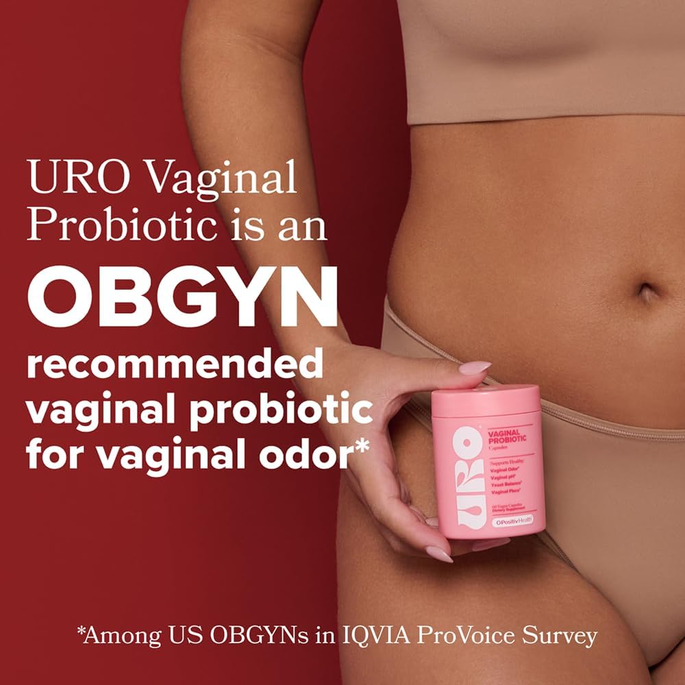 O Positiv URO Vaginal Probiotics for Women pH Balance with Prebiotics & Lactobacillus – Vaginal Health Supplement – Promote Healthy Vaginal Odor & Flora, 60 Count (Pack of 1), 1 Month Supply - Image 7