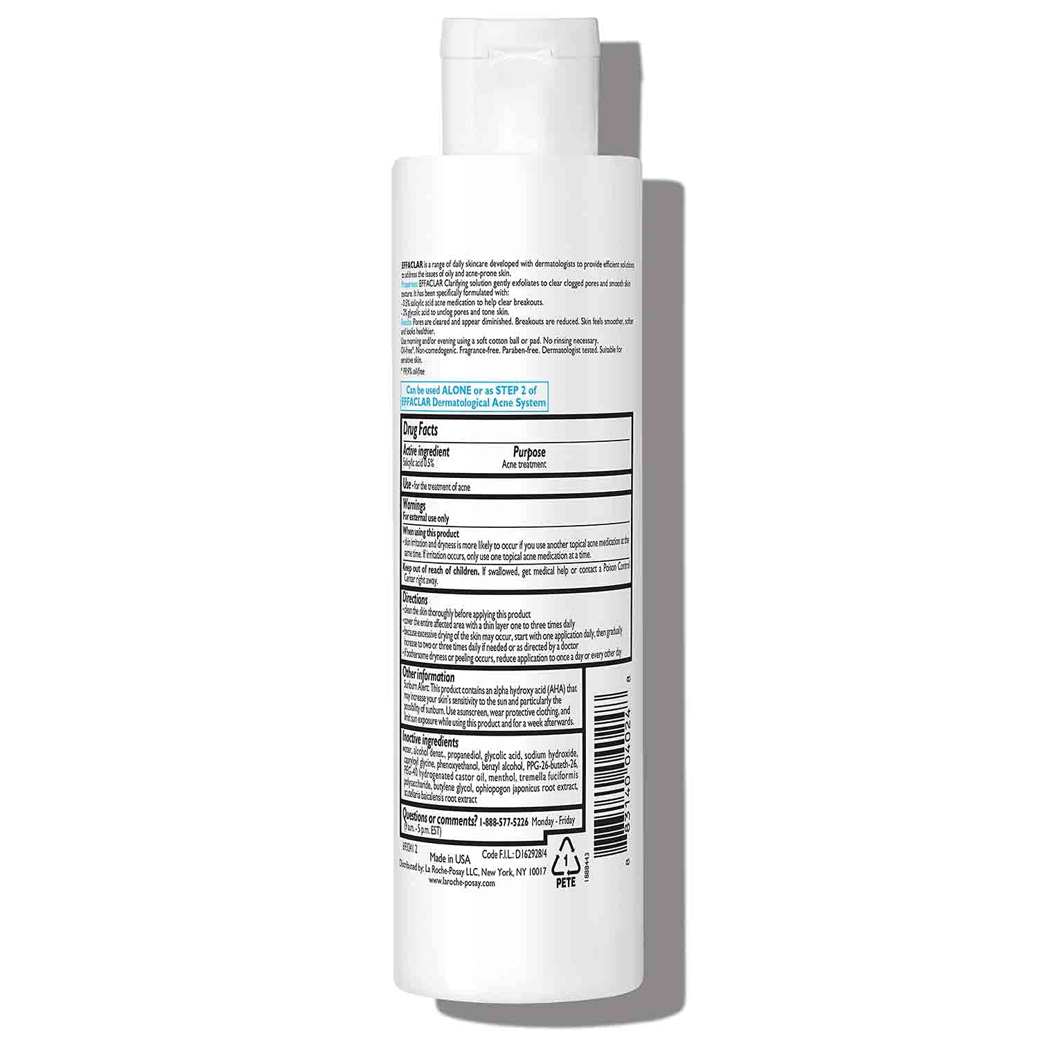 La Roche Posay Effaclar Clarifying Solution 200ml - Image 2