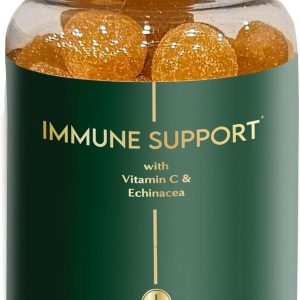 WEEM Immune Support Gummies - Vitamin C - Zinc - Echinacea - Health System Support - Alternative to Pills, Gluten-Free, Natural Supplement for Kids and Adults - 1 Pack