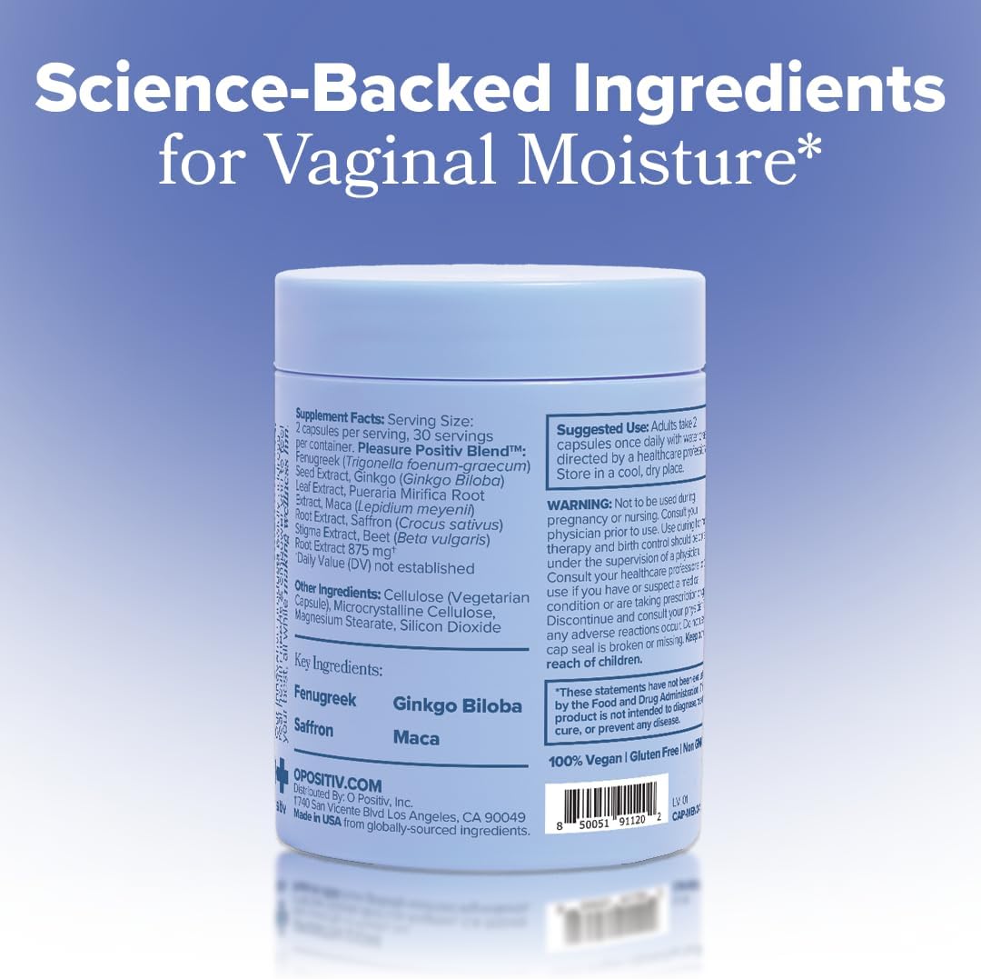 MENO Vaginal Moisture Support Capsules – OBGYN-Formulated to Support Healthy Vaginal Moisture, Mood & Relaxation – Hormone-FMENO Vaginal Moisture Support Capsules – OBGYN-Formulated to Support Healthy Vaginal Moisture, Mood & Relaxation – Hormone-Free Supplements with Maca Root & Fenugreek Seed Extract – 30 Servingsree Supplements with Maca Root & Fenugreek Seed Extract – 30 Servings - Image 2