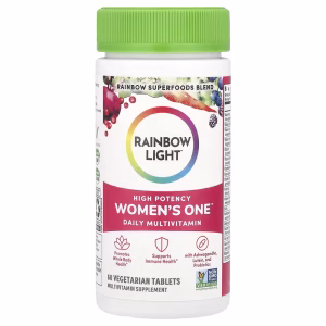 Rainbow Light, Women's One™ Daily Multivitamin, High Potency, 60 Vegetarian Tablets