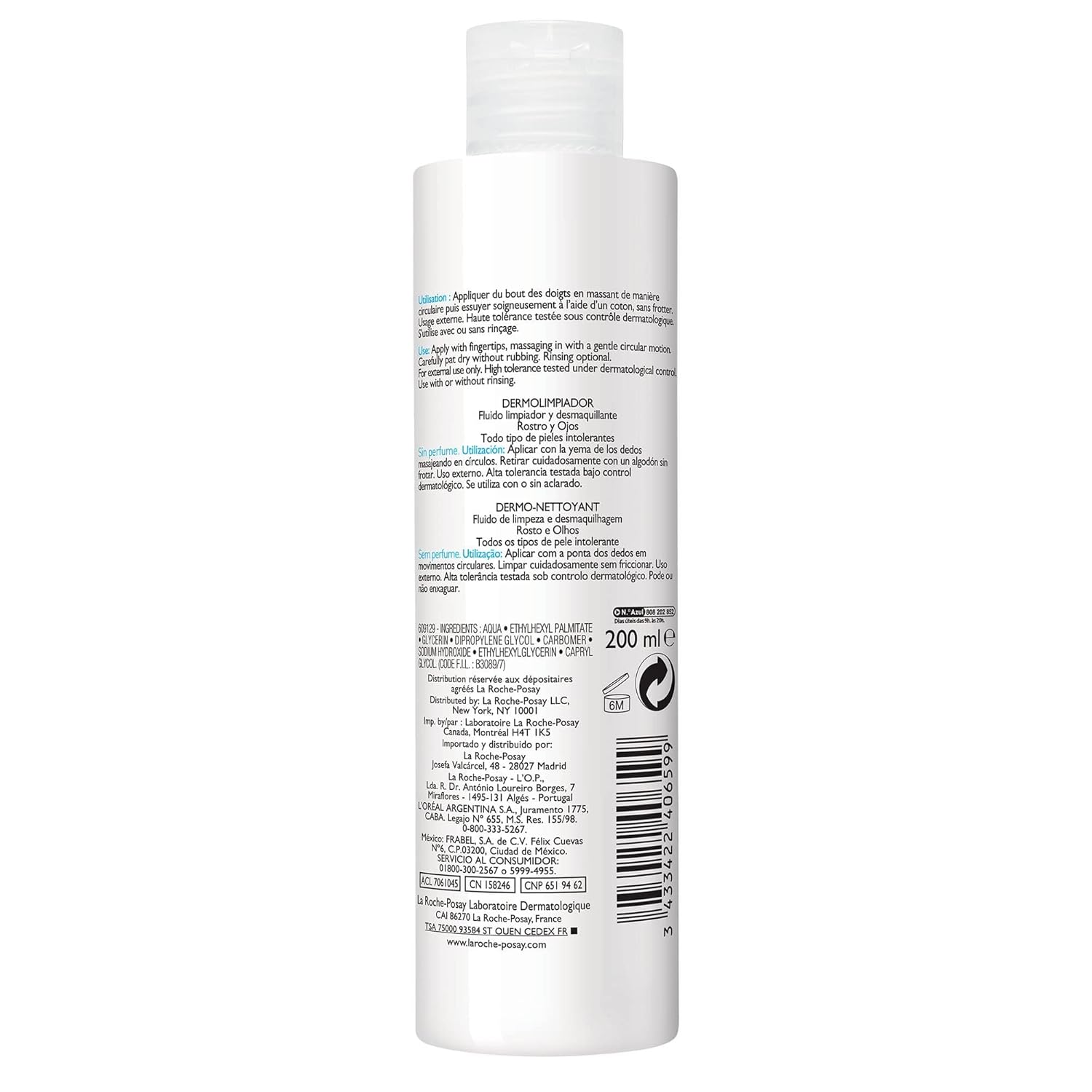 La Roche-Posay Toleriane Softening Foaming Gel, 150ml - Image 5