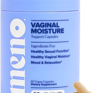 MENO Vaginal Moisture Support Capsules – OBGYN-Formulated to Support Healthy Vaginal Moisture, Mood & Relaxation – Hormone-FMENO Vaginal Moisture Support Capsules – OBGYN-Formulated to Support Healthy Vaginal Moisture, Mood & Relaxation – Hormone-Free Supplements with Maca Root & Fenugreek Seed Extract – 30 Servingsree Supplements with Maca Root & Fenugreek Seed Extract – 30 Servings