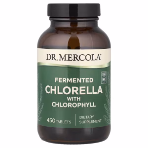 Dr. Mercola, Fermented Chlorella with Chlorophyll, 450 Tablets