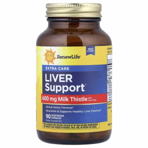 Renew Life, Liver Support, 90 Vegetarian Capsules