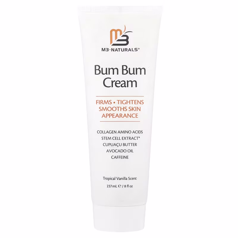 M3, Bum Bum Cream, Tropical Vanilla, 8 fl oz (237 ml)