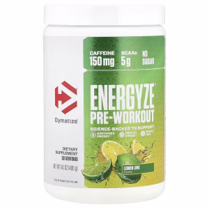 Dymatize, Energyze™ Pre-Workout, Lemon Lime, 14.1 oz (400 g)