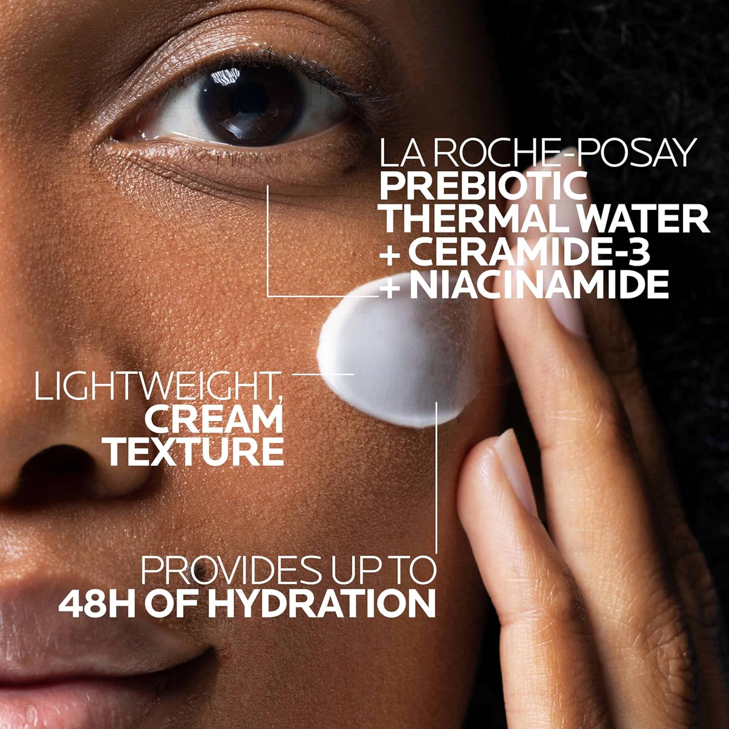 La Roche-Posay Toleriane Double Repair Face Moisturizer, Daily Moisturizer Face Cream with Ceramide & Niacinamide for All Skin Types, Immediate Comfort & Long Lasting Hydration, Fragrance Free - Image 6