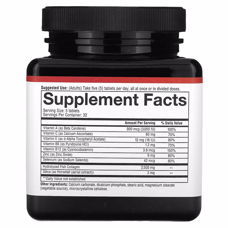 Youtheory, Marine Collagen, 160 Tablets - Image 2