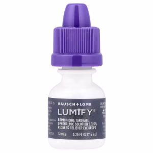 Lumify, Redness Reliever Eye Drops, Large, 0.25 fl oz (7.5 ml)