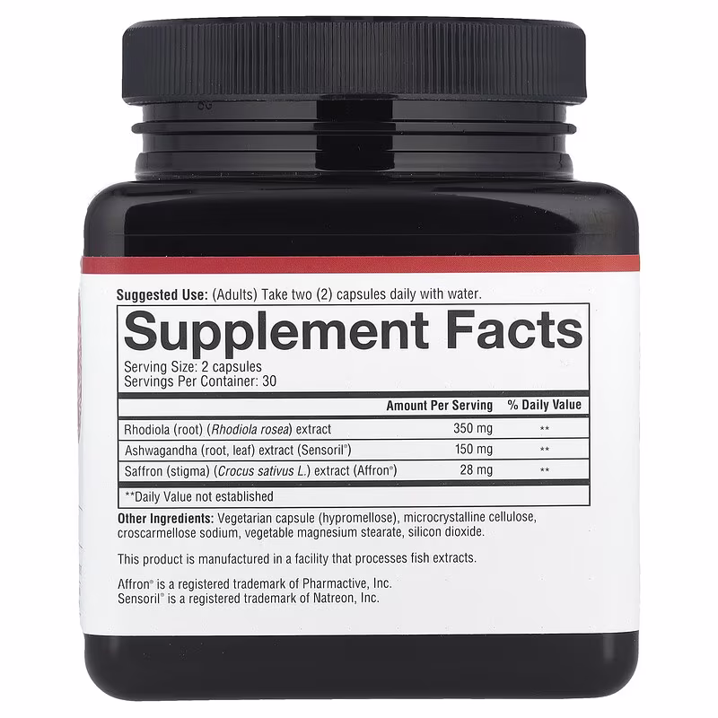 Youtheory, Saffron, 60 Vegetarian Capsules - Image 2