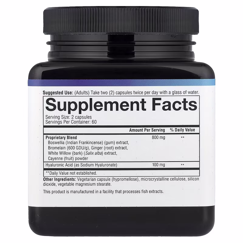 Youtheory, Hyaluronic Acid, Advanced Formula, 120 Vegetarian Capsules - Image 2